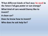 2024冀教版八上英语Unit 6 Go With Transportation Lesson 36 Clean Cars课件