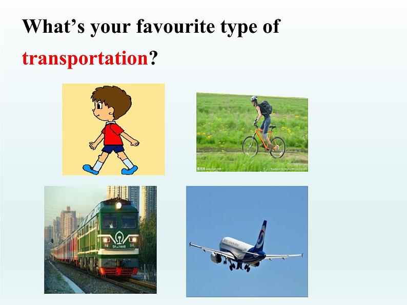 2024冀教版八上英语Unit 6 Go With Transportation Lesson 31 How Do You Travel课件03