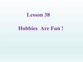 2024冀教版八上英語(yǔ)Unit 7 Enjoy Your Hobby Lesson 38 Hobbies Are Fun課件