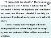 2024冀教版八上英語(yǔ)Unit 7 Enjoy Your Hobby Lesson 38 Hobbies Are Fun課件