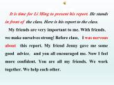 2024冀教版八上英语Unit 8 Celebrating Me Lesson 48 Li Ming's Report课件