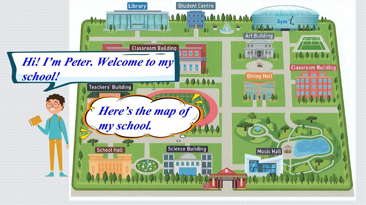 Unit 3 MySchool- Section A (1a-1d)课件2024-2025学年人教版（2024）七年级英语上册第3页