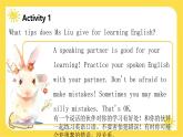 Unit 2 Learning English is fun！Lesson 5  Tips for learning English Project 课件-（冀教版2024）