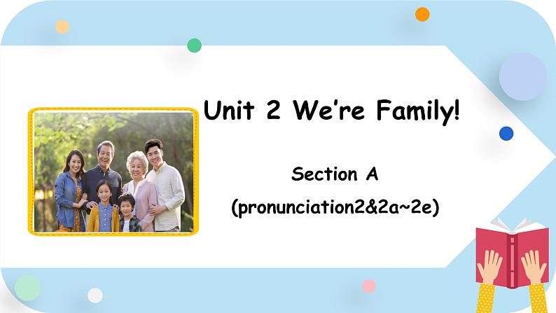 人教版（2024）七年级英语上册Unit2We'reFamily!SectionAPronunciation2&2a~2e课件第1页