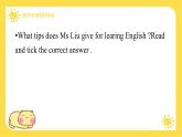 2024七年级上册英语冀教版Unit 2 Learning English is fun！Lesson 5  Tips for learning English Project 课件-