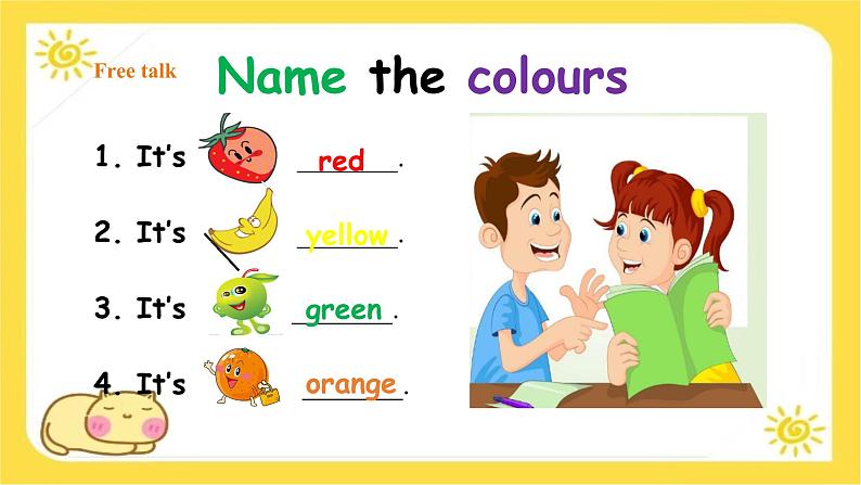 2024年七年级上册冀教版英语 Unit2 Learning English is fun!  Lesson4  Colours and Feelings 课件第6页