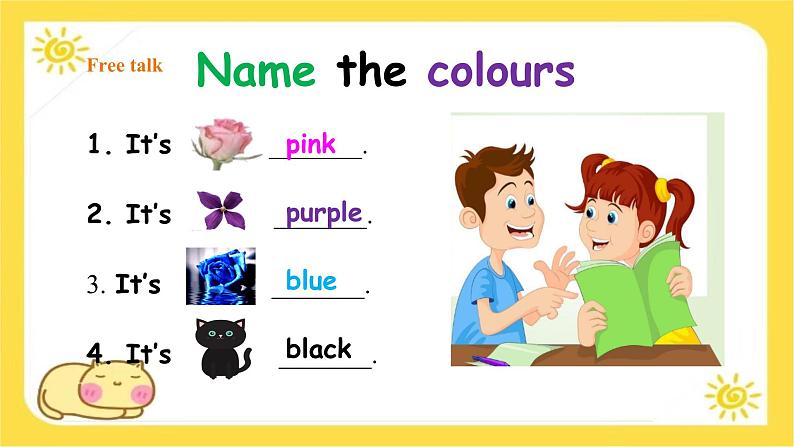 2024年七年级上册冀教版英语 Unit2 Learning English is fun!  Lesson4  Colours and Feelings 课件第7页