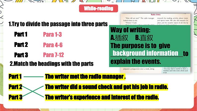 外研版英语八年级下册 Module 10 Unit 2《It seemed that they were speaking to me in person》课件第8页