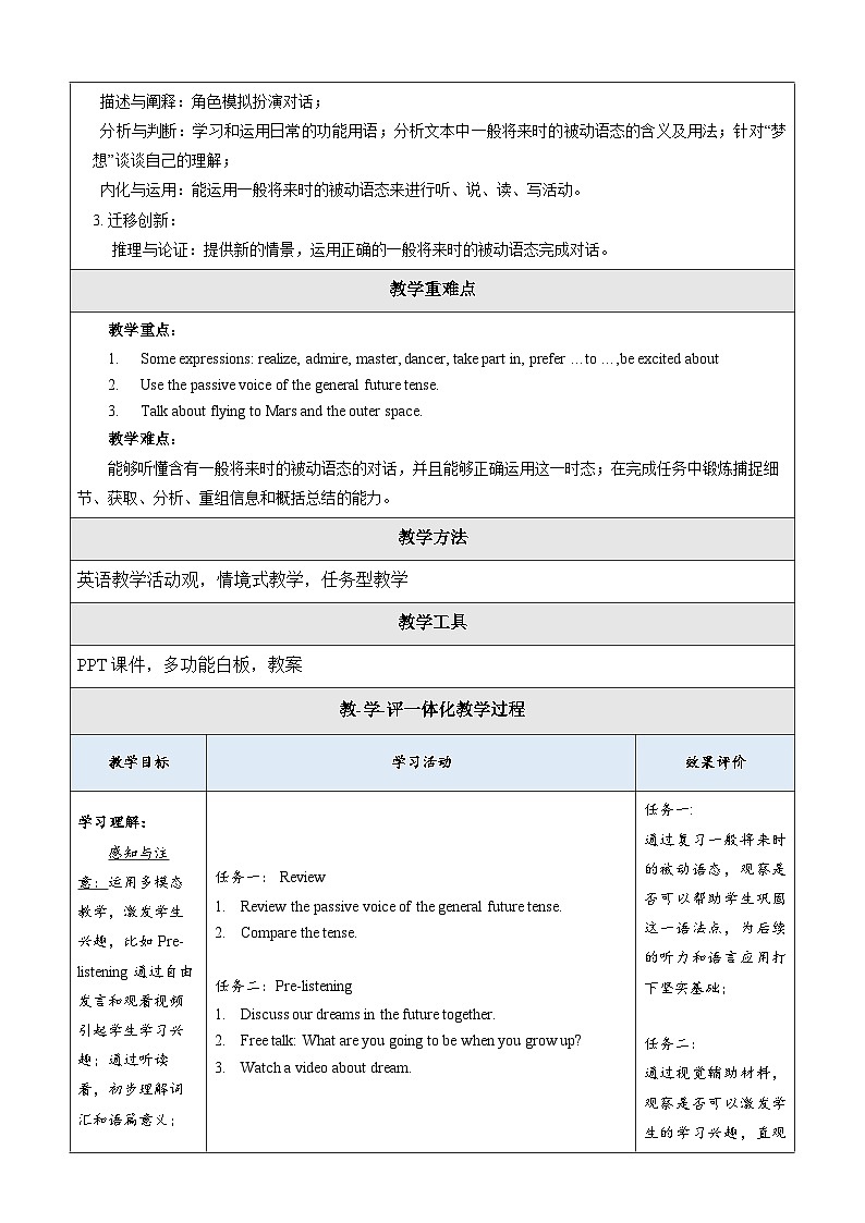 Unit 4 Amazing Science Topic 2 Section B 教学设计第2页