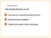 【核心素養(yǎng)】仁愛(ài)科普版英語(yǔ)九年級(jí)上冊(cè)Unit2 Saving the earth Topic2 Section C 課件+單元整體教學(xué)設(shè)計(jì)