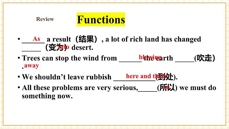 【核心素养】仁爱科普版英语九年级上册Unit2 Saving the earth Topic2 Section D 课件+单元整体教学设计05