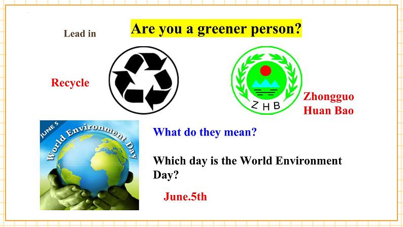 Unit 2 Saving the earth Topic 3 Section B 第4页