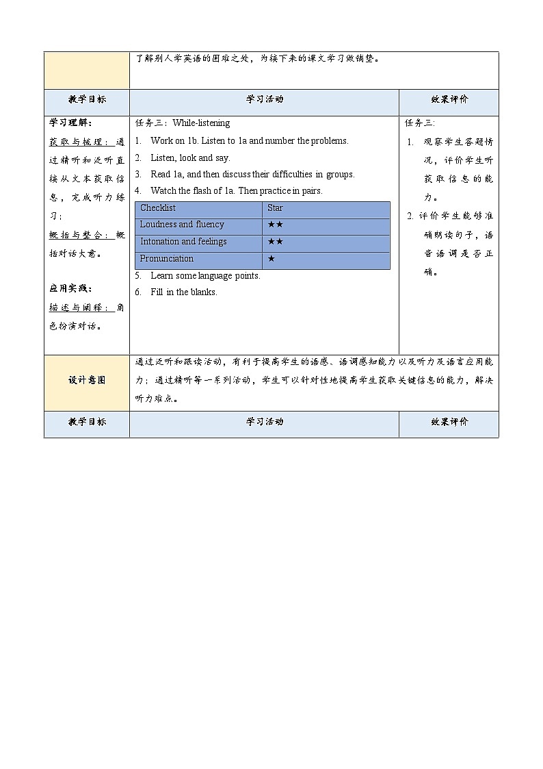 Unit 3 English Around the World Topic 3 Section A 教学设计第3页