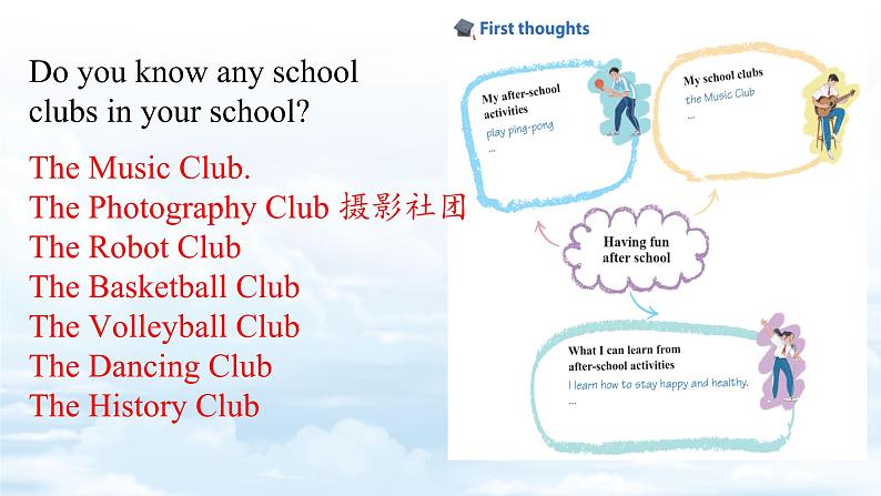 Unit7 Fun after school Section 1 Reading 课件+内嵌音频第5页