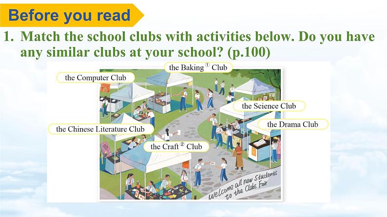 Unit7 Fun after school Section 1 Reading 课件+内嵌音频第8页