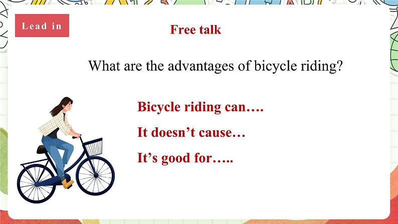 仁爱科普版英语八下 Unit 6 Topic 3 《Enjoy Cycling》Section C 课件第3页