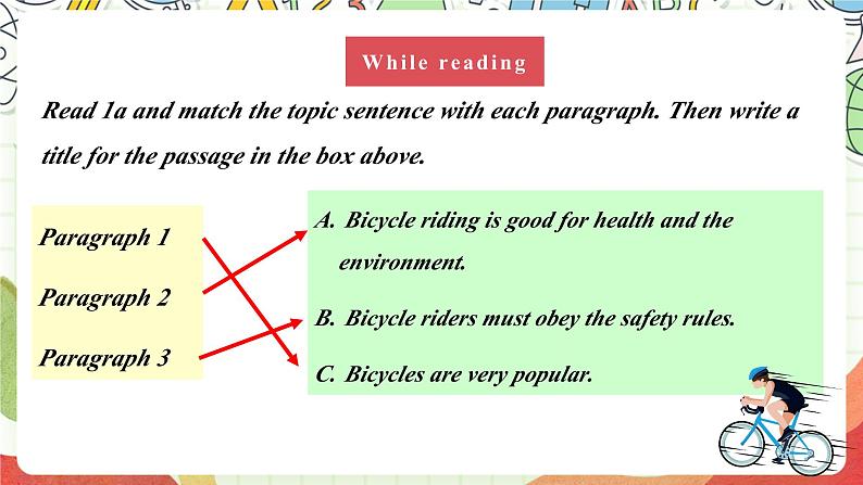 仁爱科普版英语八下 Unit 6 Topic 3 《Enjoy Cycling》Section C 课件第8页