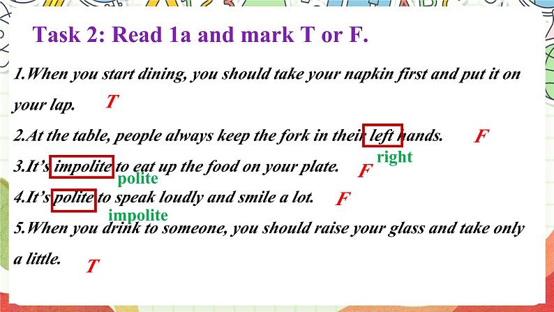 仁爱科普版英语八下 Unit 7 Topic 2 《Food festival》 Section C 课件第8页