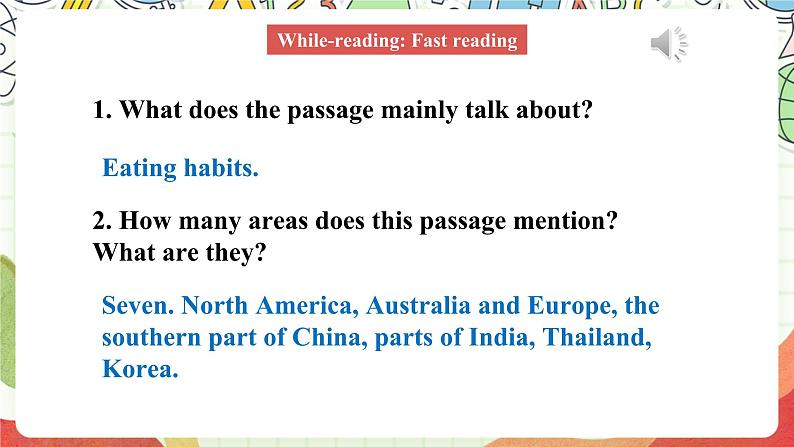 仁爱科普版英语八下 Unit 7 Topic 2 《Food festival》 Section D 课件第7页