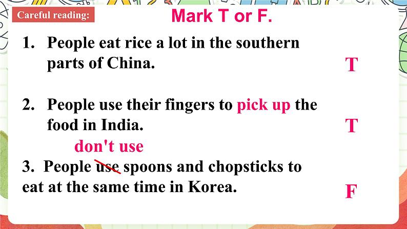 仁爱科普版英语八下 Unit 7 Topic 2 《Food festival》 Section D 课件第8页