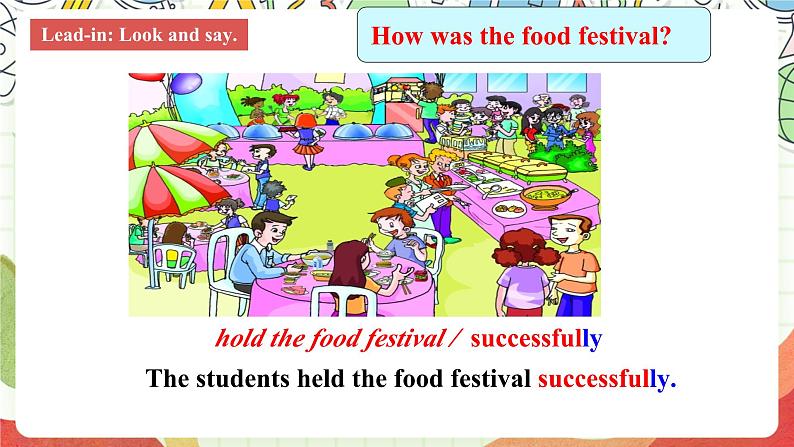 仁爱科普版英语八下 Unit 7 Topic 1-Topic 3 《Food festival》课件+教案+音视频03