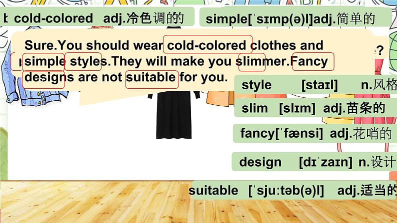 仁爱科普版英语八下 Unit 8 Topic 1 《 We will have a class fashion show》Section C 课件+教案+音视频07