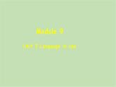 外研版英語八年級下冊 Module 9Unit 3 Language in use課件