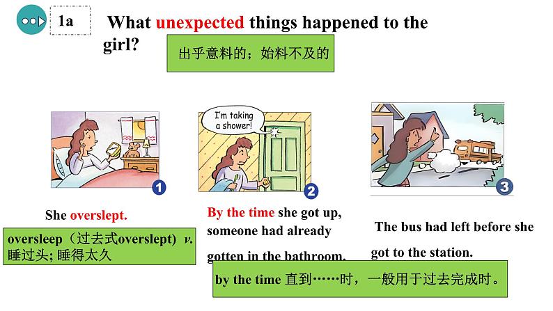 Unit12 Life is full of the unexpected. Section A(1a-2d)课件-2024-2025学年人教版英语九年级全册第5页