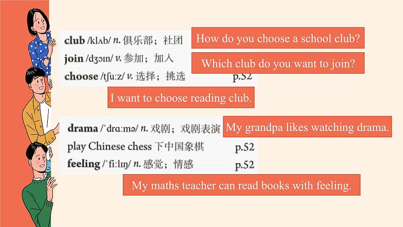 Unit 5 Fun clubs Section A How do you choose a school club? 1a-1d 课件第4页