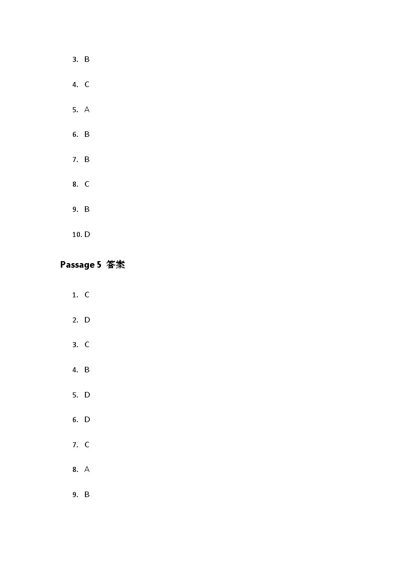 沪教牛津版期末语法选择专项练习（答案版）第3页