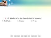 人教版（2024新版）七年级上册英语Unit 4　My Favourite Subject素养评估 课件