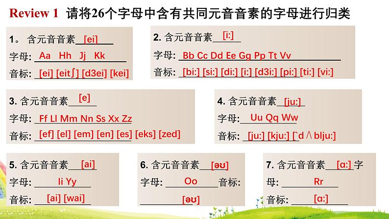 人教版2024七上英语Starter Unit 1 Section B（1a-2b）精品课件第3页