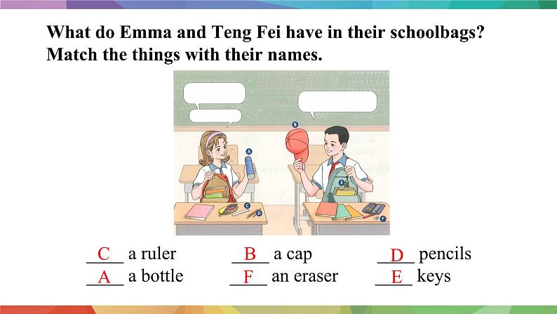 人教版2024七上英语Starter Unit 2 Section A 教学课件第6页