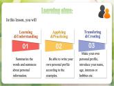 新人教版英语七上 Unit1 课时5 Section B（Project，Reading Plus）课件