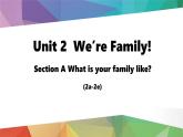 新人教版英语七上Unit 2 Section A（2a-2e）精品课件1