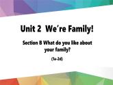 新人教版英语七上Unit 2 Section B（1a-2b）精品课件1