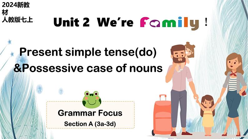 新人教版英语七上Unit 2 课时3 Section A (Grammar Focus) 语法课课件第1页