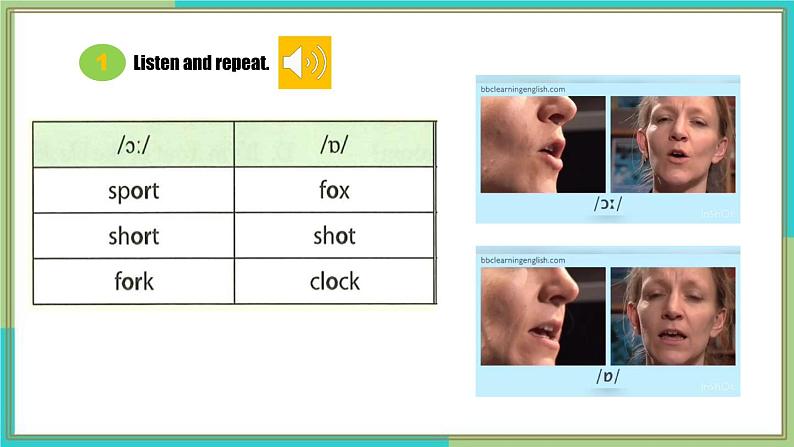 新人教版英语七上Unit 3 Section A（Pronunciation）同步课件第5页