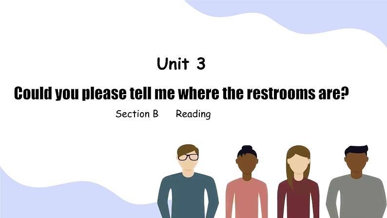 人教版英语九年级Unit3《Could you please tell me where the restrooms are?》课件第1页