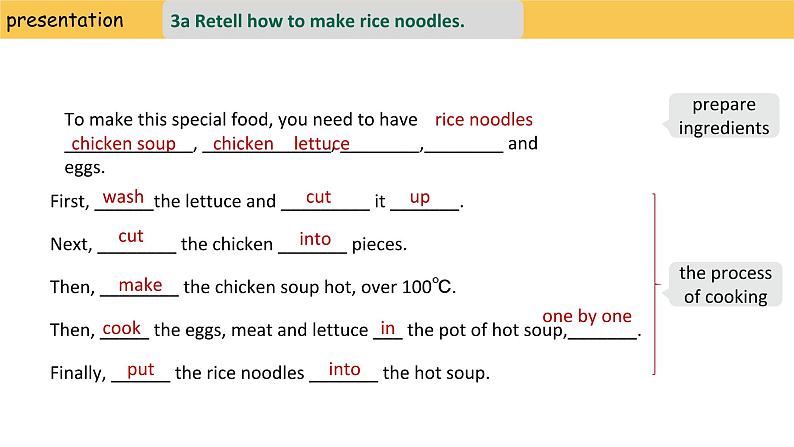 Unit 8 How do you make a banana milk shake- SectionB 3a-Self Check 课件  人教新目标英语八年级上册第8页