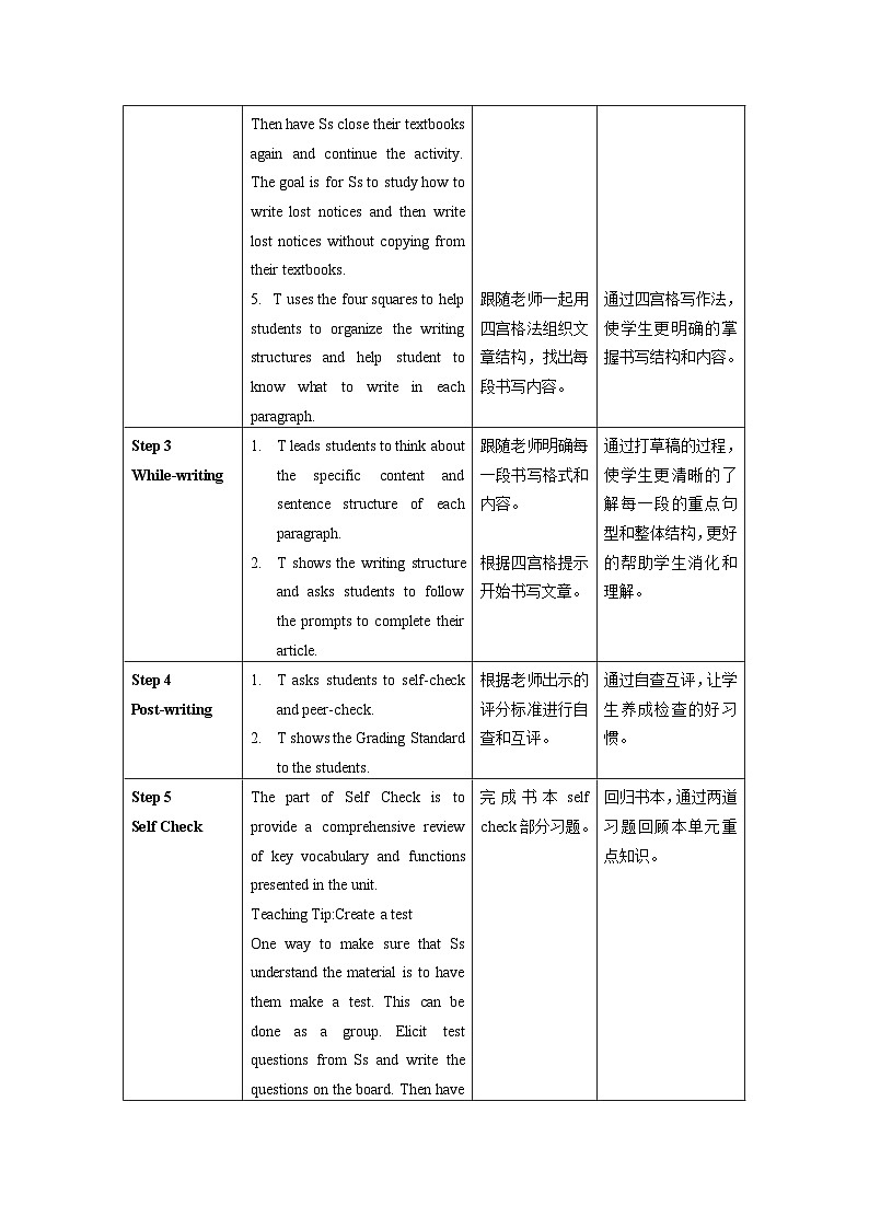 人教版七年级英语上册同步备课Unit3第5课时(SectionB3a-SelfCheck)教学设计第3页