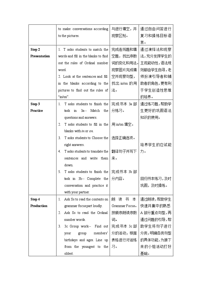 人教版七年级英语上册同步备课Unit8第2课时(SectionAGF-3c)教学设计第2页