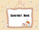 新人教版英語七上Starter Unit 1 單元詞匯圖文講解課件