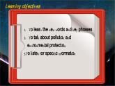 Unit 13 We’re trying to save the earth Section A(1a~2c)教学课件-2023-2024学年人教新目标九年级英语全册