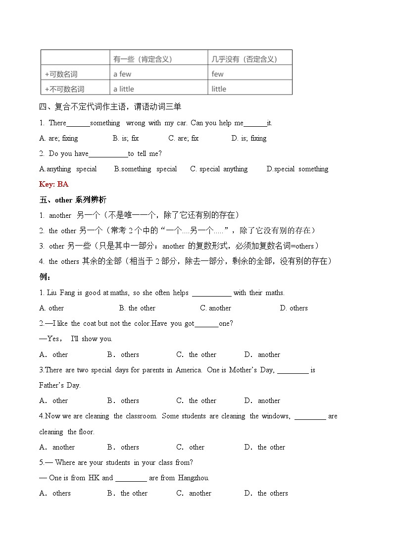 沪教版（2024新版）七年级上册英语期末复习语法高频考点讲义（含练习题及答案）第3页