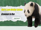 仁爱科普版英语七年级上册Unit5GrammarinUse语法can(P83)课件
