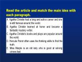 北師大八年級下冊英語課件 6.18The Mystery Writer