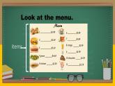 北师大版英语七下 U3 Lesson 8 At a Restaurant 1-2 课件