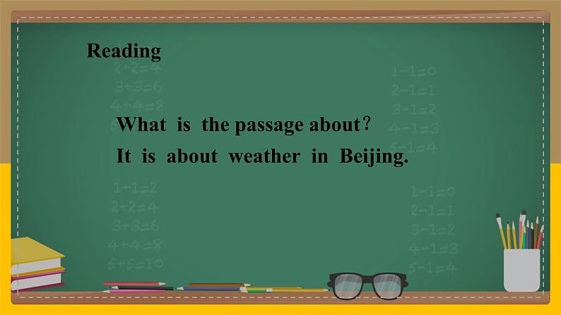 北师大版英语七下 U4 Lesson 10 Weather in Beijing 1-2 课件第4页