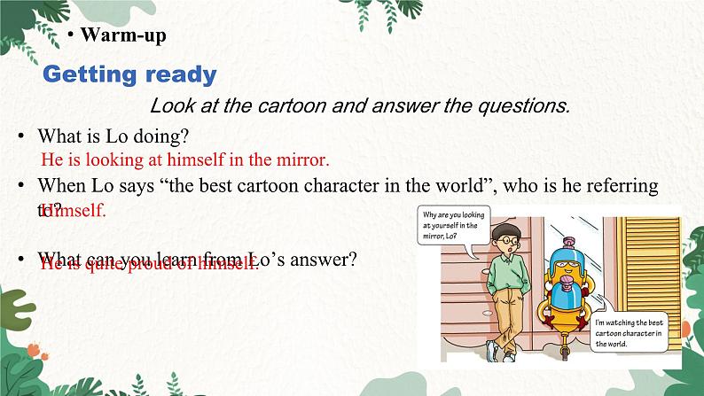 沪教牛津版英语八下 Module 2 Unit 4  Cartoons and comic strips Getting ready & Reading课件第3页